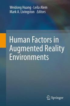 Hardcover Human Factors in Augmented Reality Environments Book