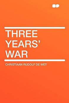 Paperback Three Years' War Book
