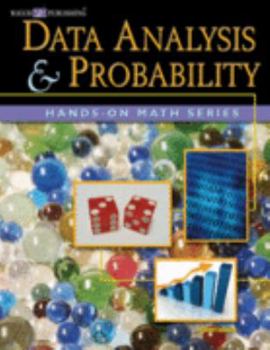 Paperback Hands-on Math for Data Analysis & Probability, Grade 9-12 Book
