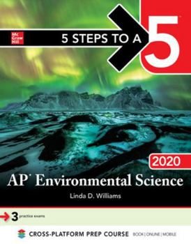 Paperback 5 Steps to a 5: AP Environmental Science 2020 Book