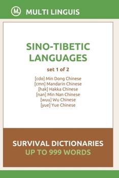 Paperback Sino-Tibetic Languages Survival Dictionaries (Set 1 of 2) Book