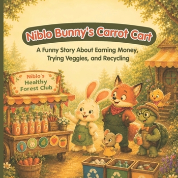 Niblo Bunny's Carrot Cart: A Funny Story About Earning Money, Trying Veggies, and Recycling