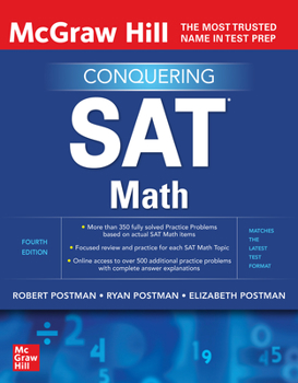 Paperback McGraw Hill Conquering SAT Math, Fourth Edition Book