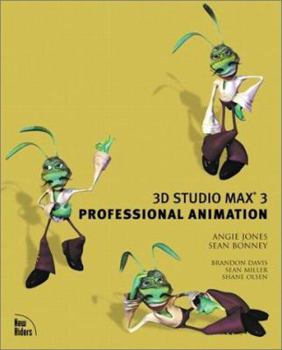 Paperback 3D Studio Max 3 Professional Animation [With CDROM] Book