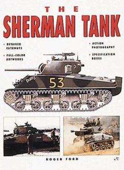 Hardcover The Sherman Tank Book