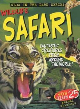 Paperback Safari Jungle (Glow in the Dark) (Glow in the Dark Sticker Files) Book