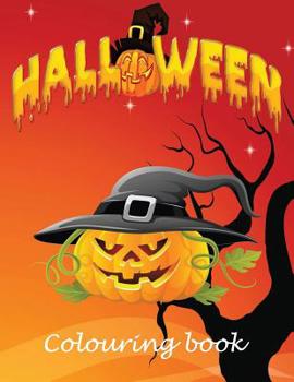 Paperback Halloween Colouring Book