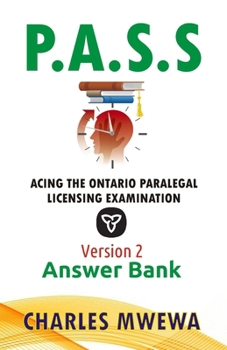 Paperback P.A.S.S, Version 2: Answer Bank Book