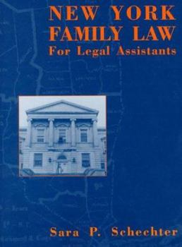 Paperback New York Family Law for Legal Assistants Book