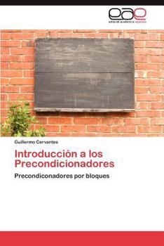 Paperback Introducción a los Precondicionadores [Spanish] Book