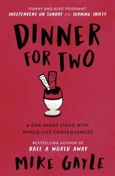 Paperback Dinner for Two. Mike Gayle Book