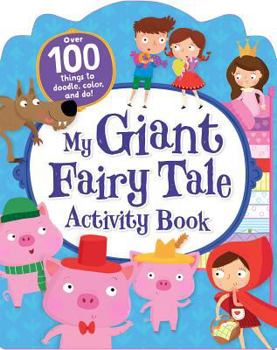 Paperback My Giant Fairy Tale Activity Book