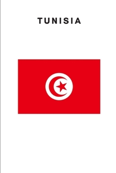 Paperback Tunisia: Country Flag A5 Notebook to write in with 120 pages Book