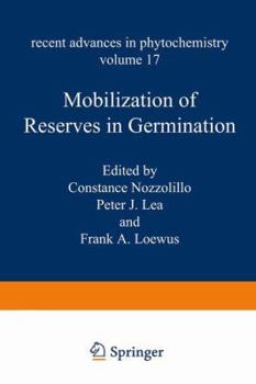 Paperback Mobilization of Reserves in Germination Book