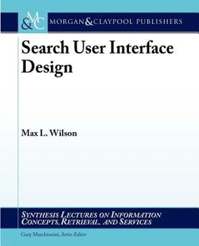 Paperback Search User Interface Design Book