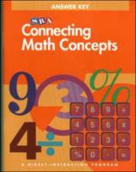 Spiral-bound Connecting Math Concepts Level B, Additional Answer Key Book