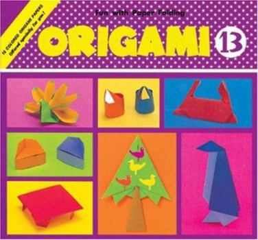 Paperback Origami Book 13- Penguin, Peacock Book