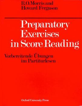 Paperback Preparatory Exercises in Score Reading (Vorbereitende Ubungen im Partiturlesen) Book