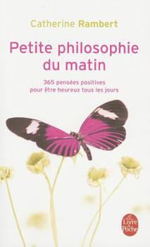 Paperback Petite Philosophie Du Matin [French] Book