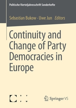 Paperback Continuity and Change of Party Democracies in Europe Book