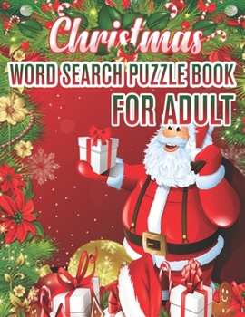 Paperback Christmas Word Search Puzzle book For Adult: Word Search Puzzle book (volume 1) Book