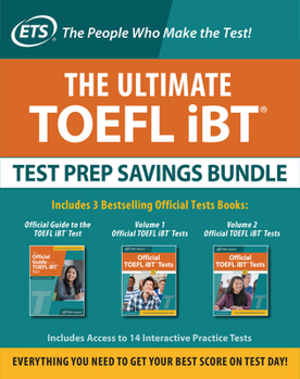 Hardcover The Ultimate TOEFL IBT Test Prep Savings Bundle, Fourth Edition Book