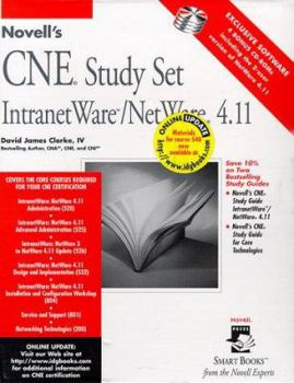 Hardcover Novell's CNE Study Guide for Version 4.11 [With 4 CDROMs] Book