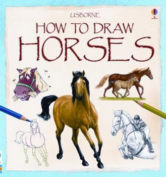 Paperback How to Draw Horses Book