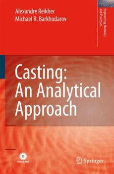 Hardcover Casting: An Analytical Approach [With CDROM] Book