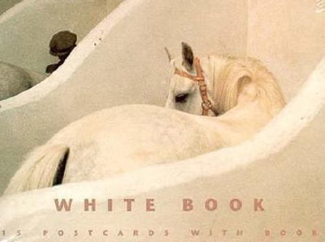 Hardcover White Book-Postcard Packet Book