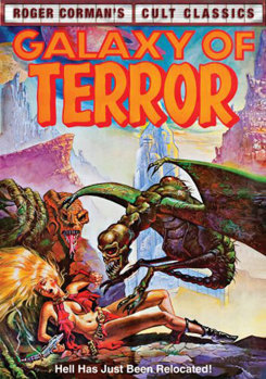 DVD Galaxy Of Terror Book