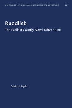 Paperback Ruodlieb: The Earliest Courtly Novel (After 1050) Book