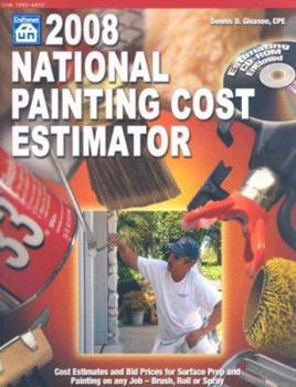 Paperback 2008 National Painting Cost Estimator Book