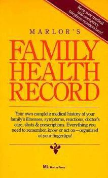 Paperback Family Health Record Book