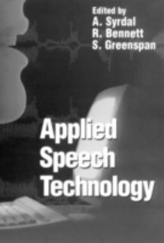 Hardcover Applied Speech Technology Book