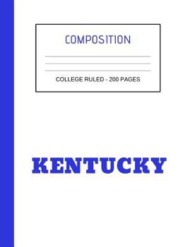 Paperback Kentucky: CR Composition Book