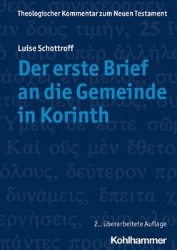 Paperback Der Erste Brief an Die Gemeinde in Korinth: Verantwortet Und Mit Einem Vorwort Von Claudia Janssen [German] Book