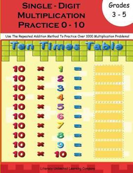 Paperback Multiplication Practice Workbook Book