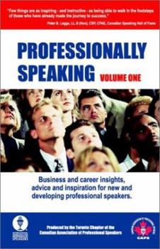 Professionally Speaking, Vol. 1