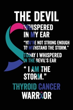 Thyroid Cancer Notebook: Thyroid Cancer Journal Notebook (6x9), Thyroid Cancer Books, Thyroid Cancer Gifts, Thyroid Cancer Planner