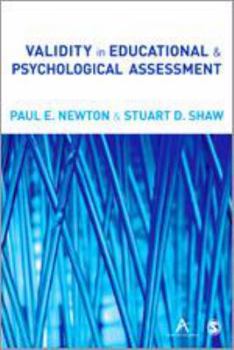 Hardcover Validity in Educational & Psychological Assessment Book