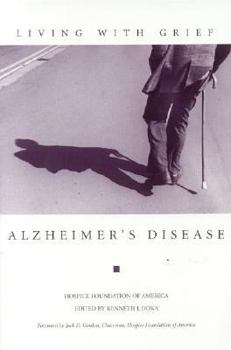 Paperback Living with Grief: Alzheimer's Disease Book