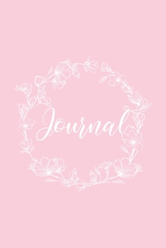 Journal: Light Pink Lined Notebook | Cute Color Journal | Daily Journal | 6x9 inches, 100 pages