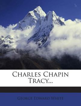 Paperback Charles Chapin Tracy... Book