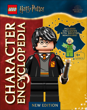 Hardcover Lego Harry Potter Character Encyclopedia New Edition: With Exclusive Rita Skeeter Minifigure Book