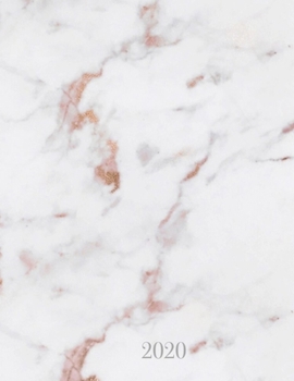 Paperback 2020: large scheduler study planner homework book for the year 2020 I monthly calendar and weekly calendar on two pages I Book