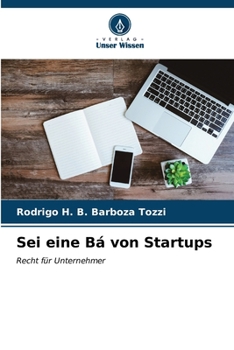 Paperback Sei eine Bá von Startups [German] Book