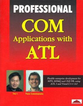 Paperback Professional Com Control Applications with ATL Book