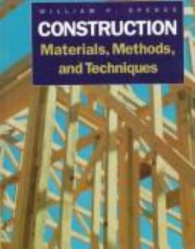 Paperback Construction Materials, Methods and Techniques Book