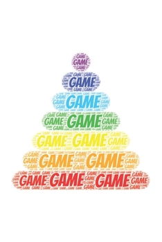 Game: Notebook, Journal | Lined Paper | 120 Pages DIN A5 (6 x 9") | Notes, Drawings, Planer, Diary, Organization | Word Cloud Present